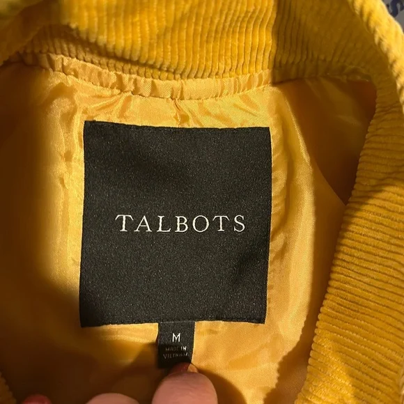 Talbots shell vest in excellent condition dandelion yellow - Picture 4 of 4